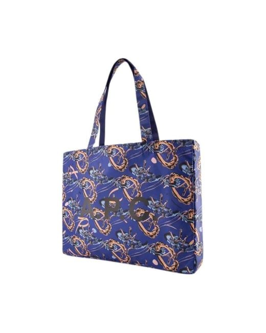 Tote Bags di A.P.C. in Purple