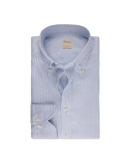 Stenstroms Overhemden ,Blauw ,Slimline Manchet Shirt in het Blue voor heren