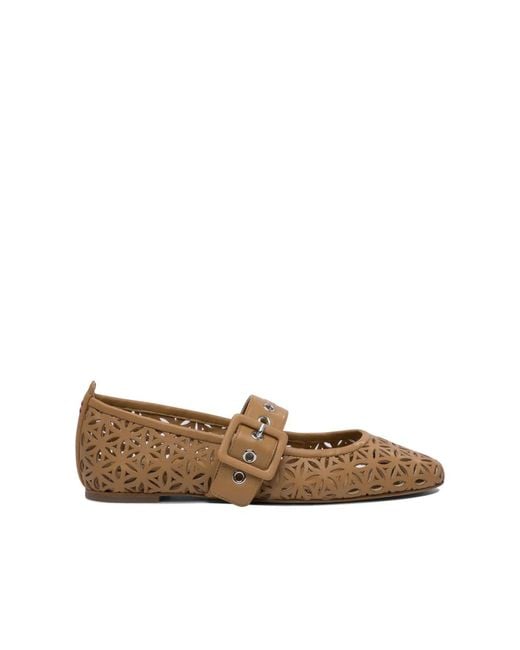 Halmanera Brown Ballerinas