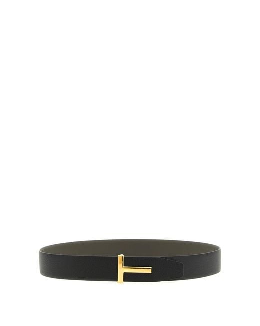 Tom Ford Black Belts for men