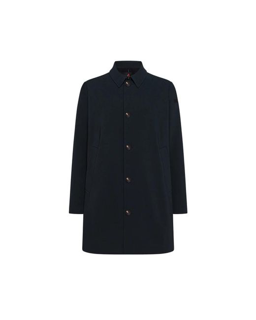 Rrd Blue Single-Breasted Coats for men