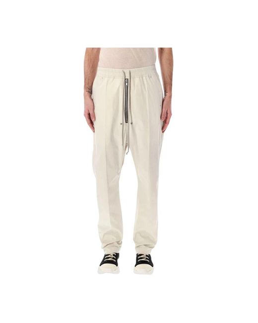 Rick Owens Moderne Hose Mit Kordelzug in Natural für Herren