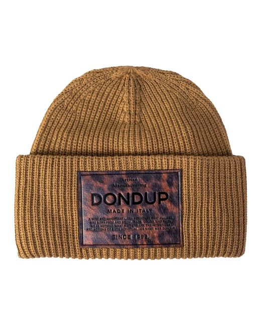 Dondup Accessoires ,Bruin ,Wol Beanie in het Brown
