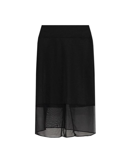 IRO Rokken ,Zwart ,Leer Draba Skirt in het Black