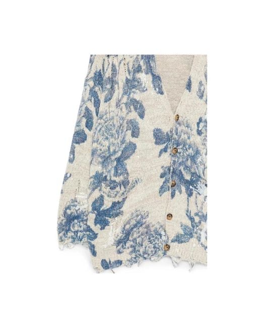 R13 Blue Cardigans for men