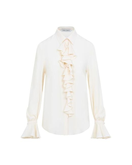 Blouses Alberta Ferretti de color White