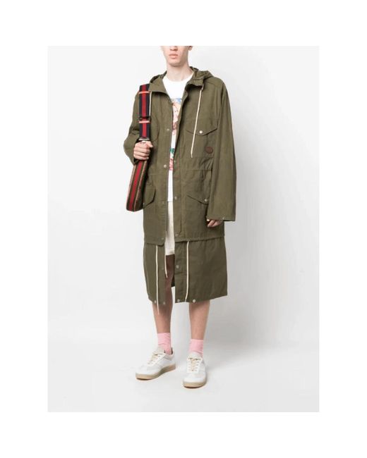 Gucci Green Parkas for men