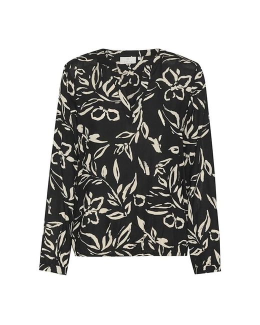 Kaffe Blouses in het Black