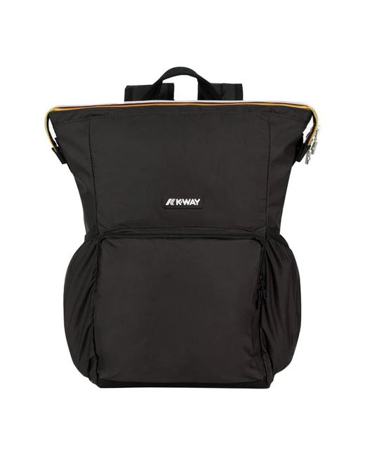 K-Way Black Backpacks