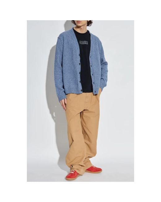 Cardigans Maison Margiela de hombre de color Blue