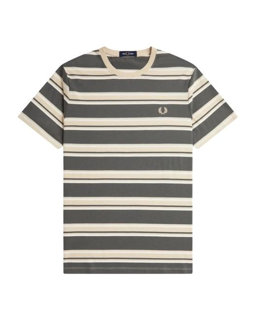 Fred Perry Gray T-Shirts for men