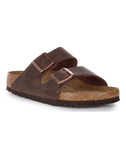 Birkenstock Brown Sliders