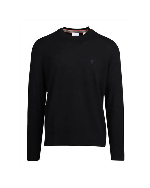 Tops > long sleeve tops Burberry pour homme en coloris Black