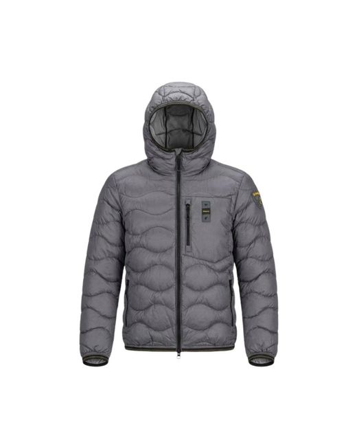 Winter Jackets Blauer pour homme en coloris Gray