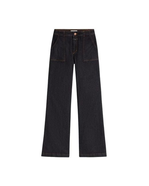 Closed Blue Wide Jeans