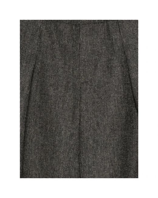 Dries Van Noten Gray Wide Trousers for men