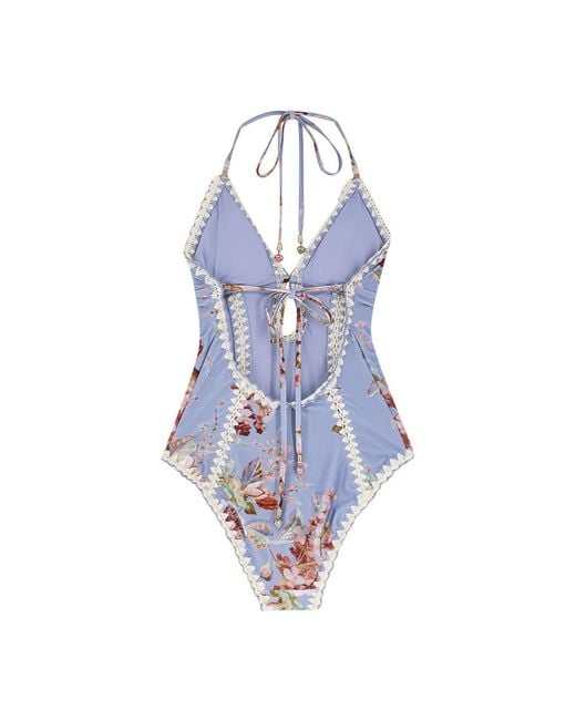 Zimmermann Blue One-Piece