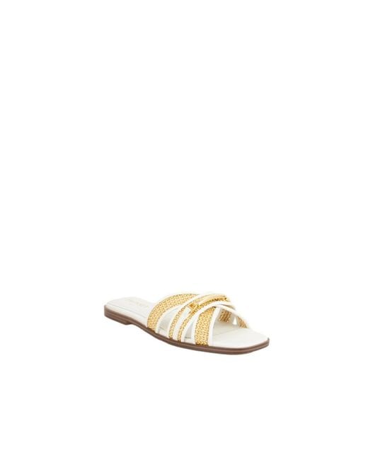 Twinset Metallic Sliders