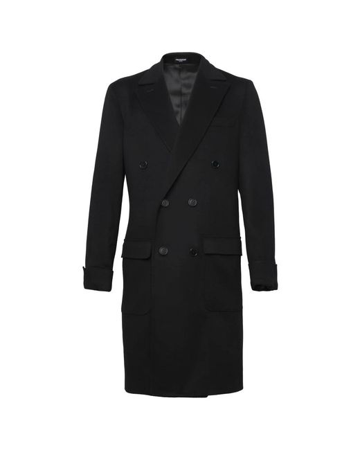 Franzese Collection Jassen ,Zwart ,Wol Lodenjas in het Black voor heren