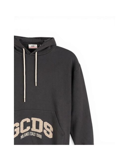 Gcds Gray Hoodies for men