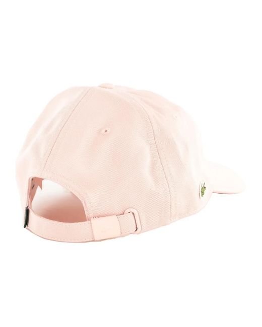 Lacoste Pink Caps for men