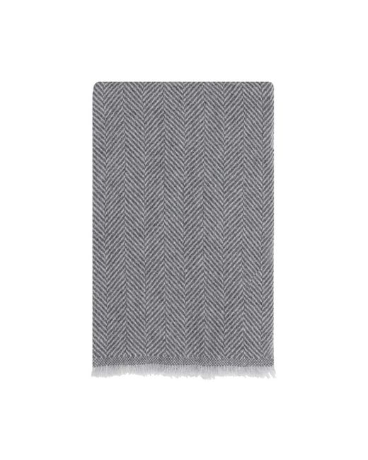 Scarves di Brunello Cucinelli in Gray da Uomo