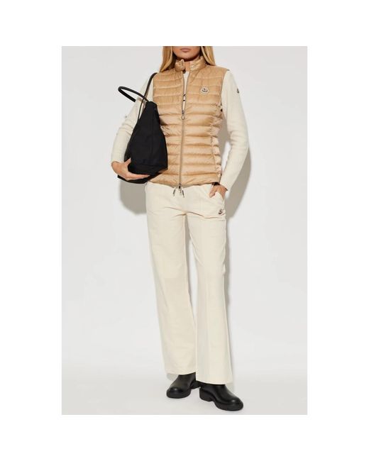 Vests Moncler de color Natural