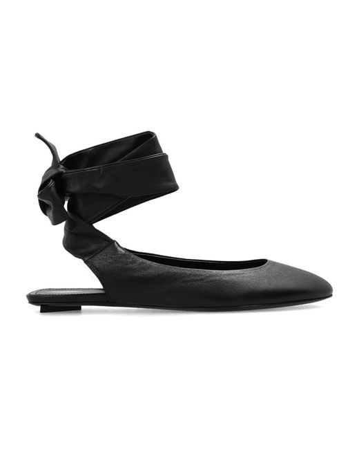 The Attico Ballerinas in het Black