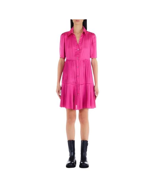 Liu Jo Pink Shirt Dresses