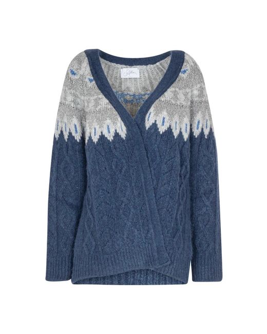 Cardigans Soallure en coloris Blue