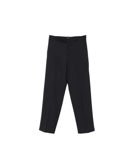 A.P.C. Black Trousers for men