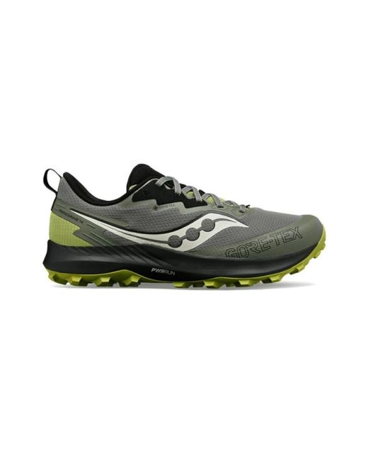 Peregrine 14 gtx scarpa da trail running di Saucony in Green da Uomo