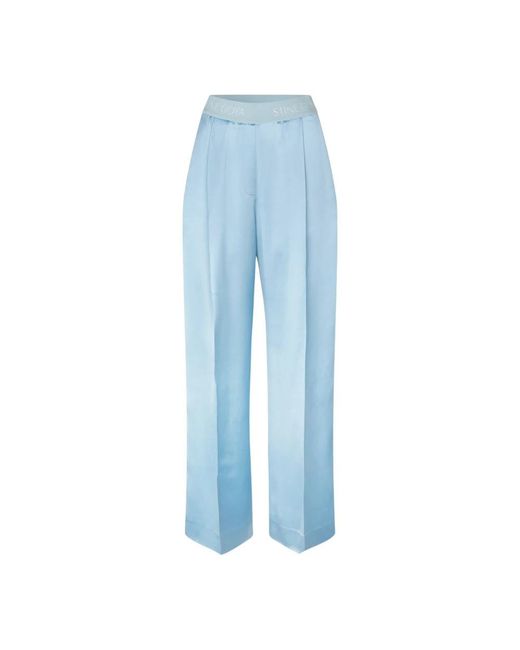 Stine Goya Blue Wide Trousers