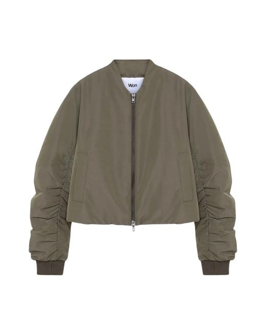 Bomber Jackets di Won Hundred in Green