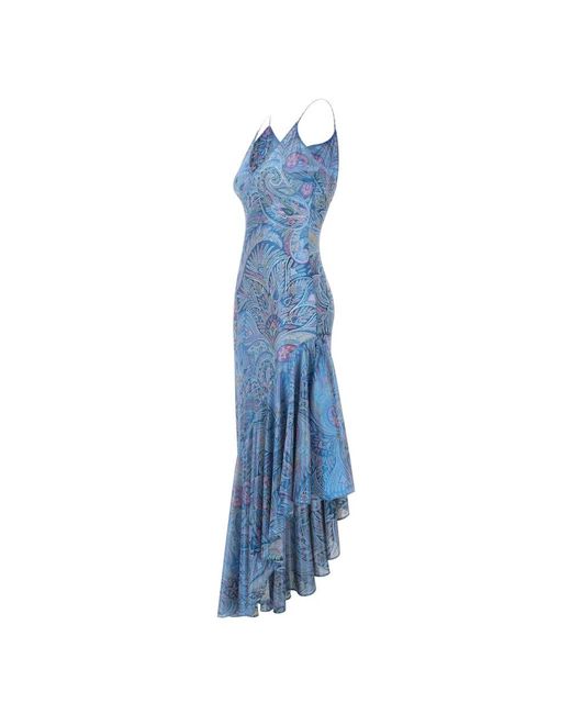 Etro Blue Party Dresses