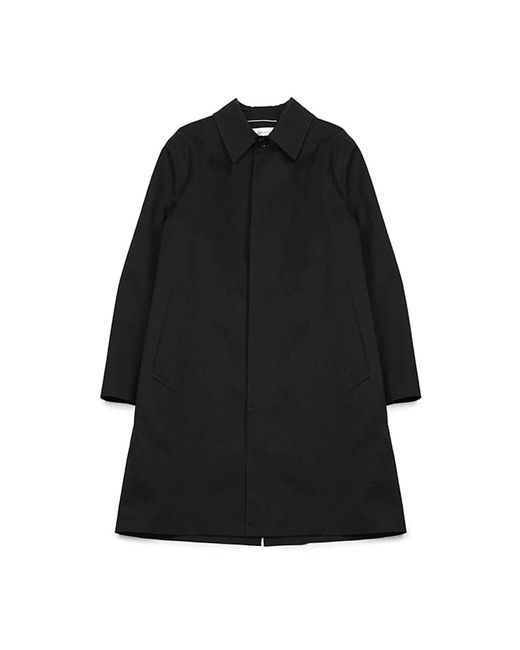 Saint Laurent Cappotto in het Black