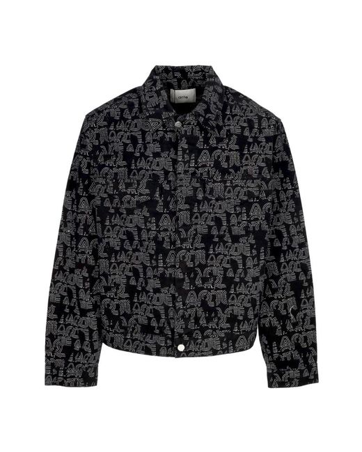 Arte' Black Light Jackets for men