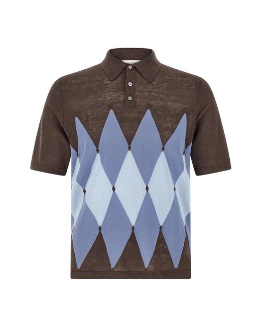 Ballantyne Blue Polo Shirts for men