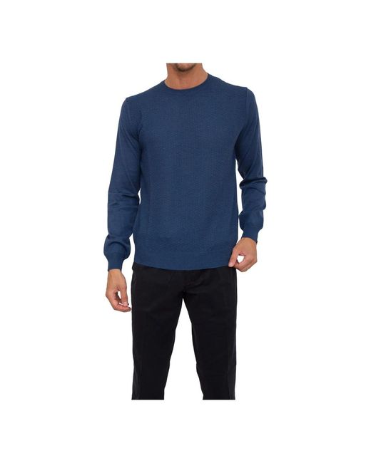 Maglia elegante di Corneliani in Blue da Uomo