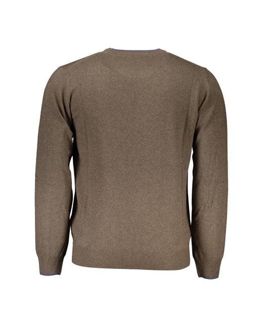 Harmont & Blaine Brown Round-Neck Knitwear for men