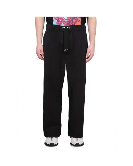 Versace Broeken ,Zwart ,Rechte Broek in het Black voor heren