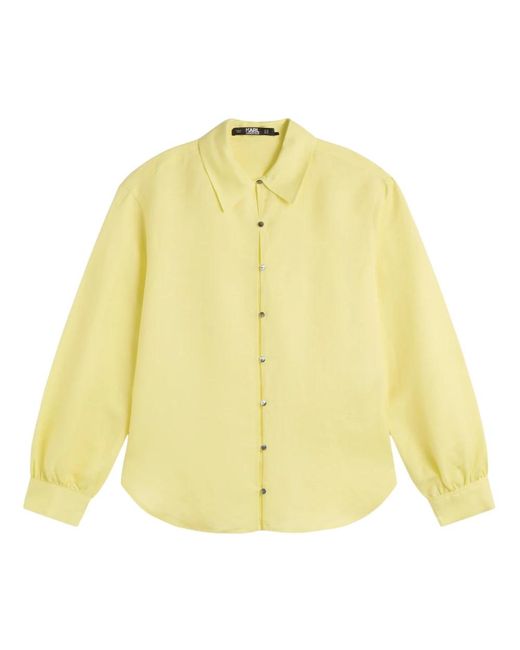 Blouses & shirts > shirts Karl Lagerfeld en coloris Yellow