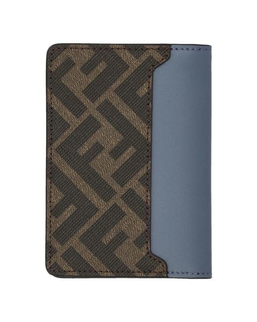 Wallets & Cardholders Fendi de hombre de color Blue