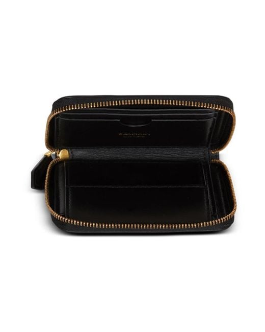 Balmain Black Wallets & Cardholders