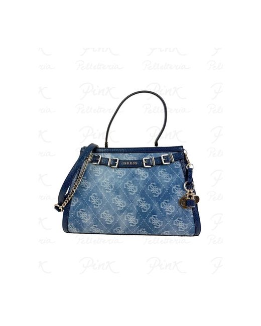 Guess Blue Handbags