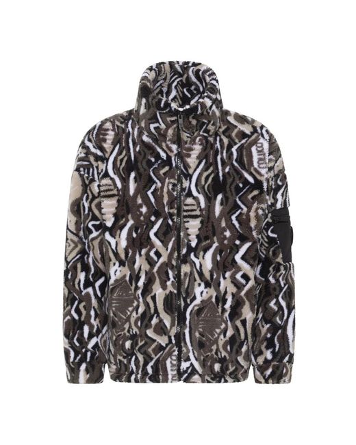 carlo colucci Black Faux Fur & Shearling Jackets