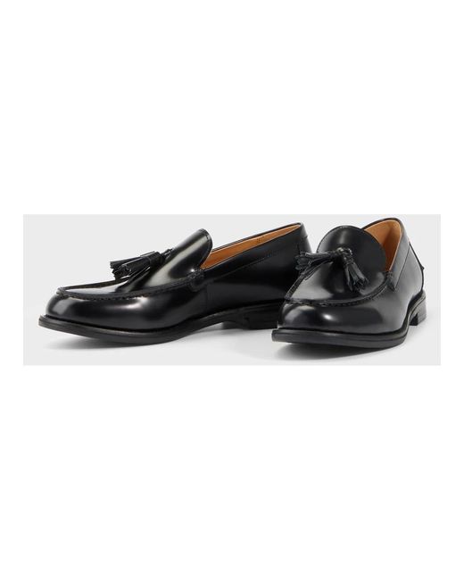 Vagabond Black Loafers for men