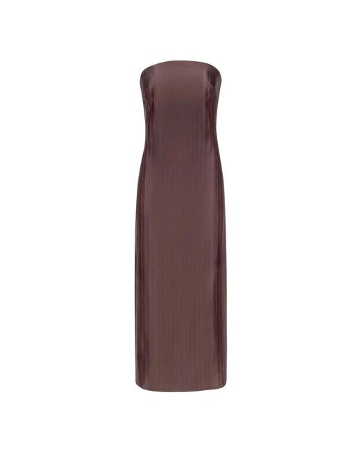 Loulou de Saison Purple Midi Dresses