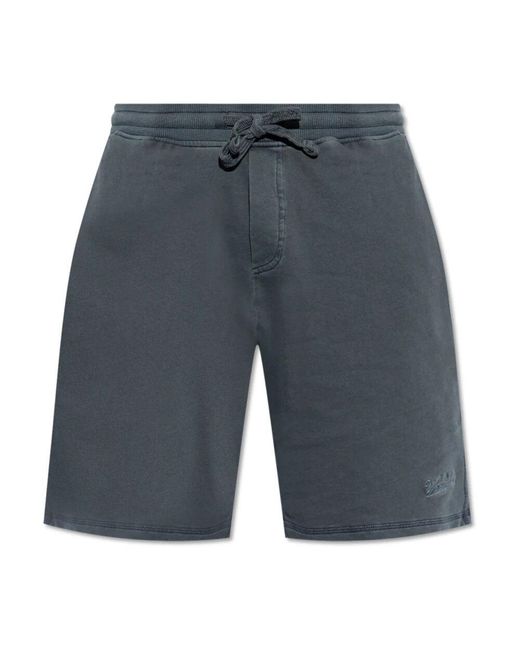 Woolrich Blue Casual Shorts for men