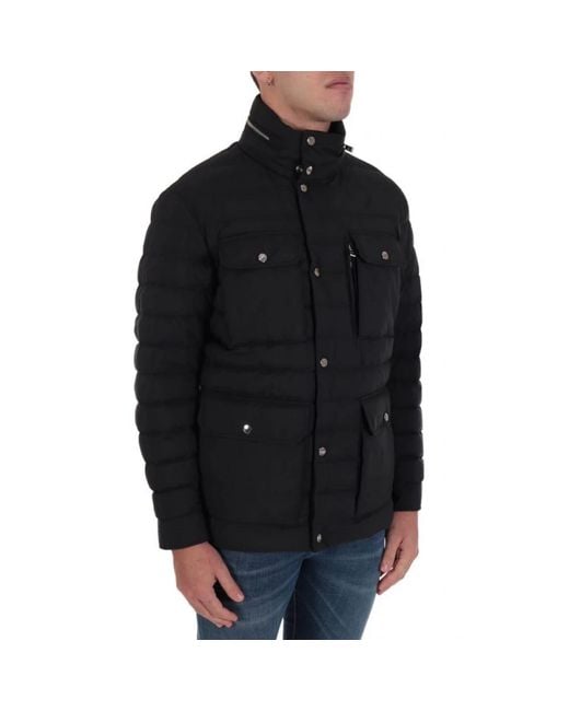 Winter Jackets Boss de hombre de color Black